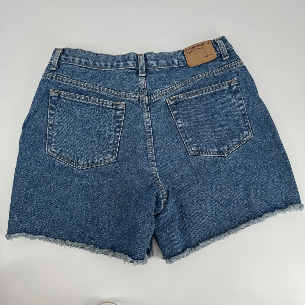 Vintage London jean original classic medium wash jean shorts